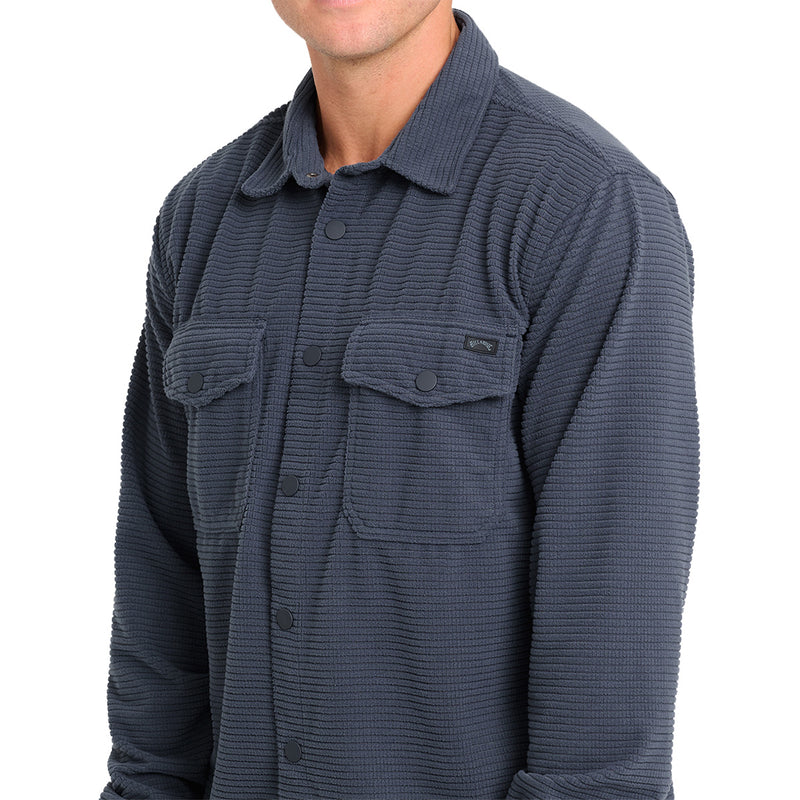 Load image into Gallery viewer, Billabong A/Div Ridge Long Sleeve Snap-Button Fleece Shirt 9
