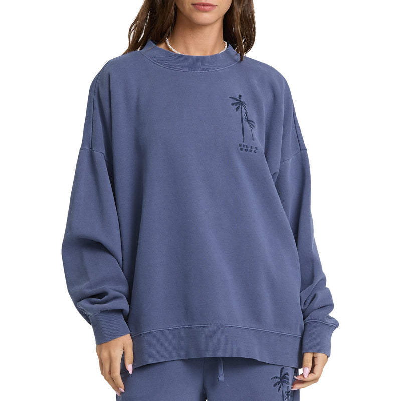 Load image into Gallery viewer, Billabong Women's Tides Saltwashed Sweatshirt 1
