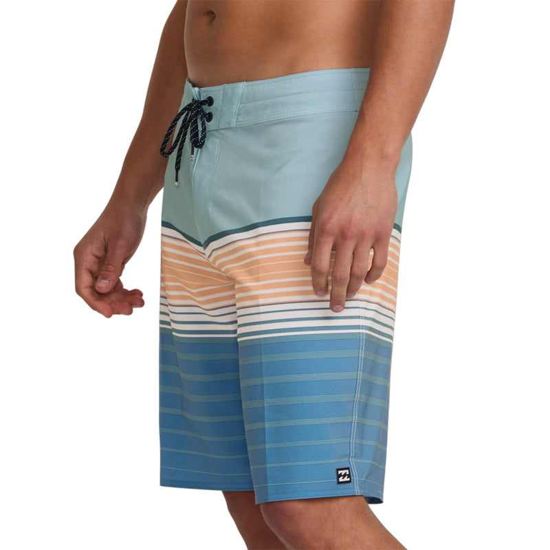 Load image into Gallery viewer, Billabong All-Day Stripe Pro 20" Boardshorts - Coastal Blue 6
