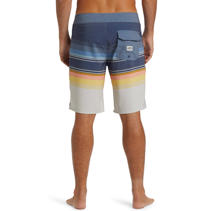 Load image into Gallery viewer, Billabong All-Day Stripe Pro 20" Boardshorts - Dusty Navy 5
