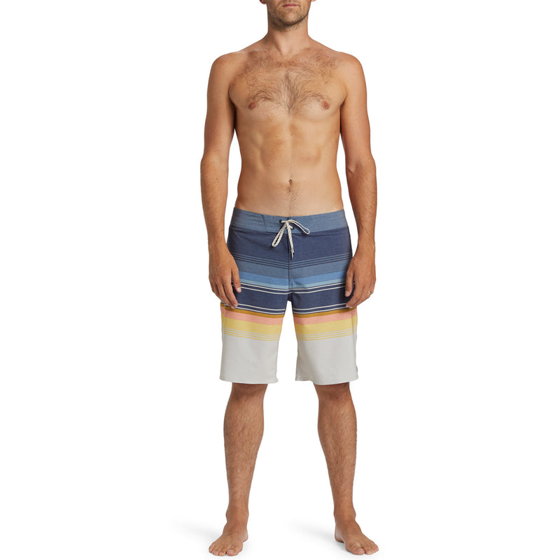 Load image into Gallery viewer, Billabong All-Day Stripe Pro 20" Boardshorts - Dusty Navy 6
