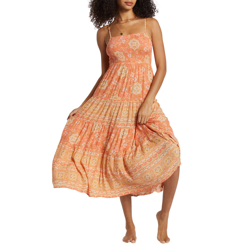 Load image into Gallery viewer, Billabong Women's Dream Space Midi Dress 1
