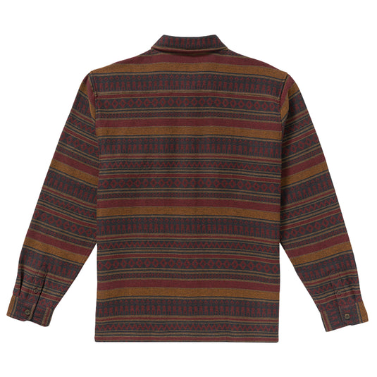 Billabong Offshore Jacquard Long Sleeve Button-Up Flannel Shirt 2