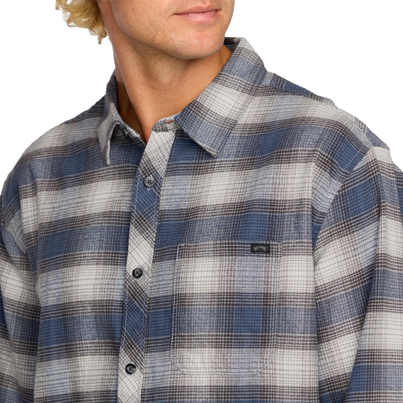 Load image into Gallery viewer, Billabong Coastline Long Sleeve Button-Up Flannel Shirt 7
