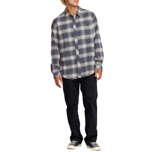 Billabong Coastline Long Sleeve Button-Up Flannel Shirt 6