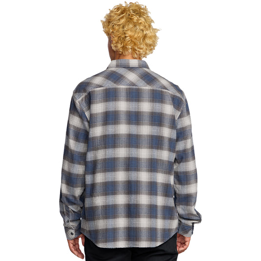 Billabong Coastline Long Sleeve Button-Up Flannel Shirt 5