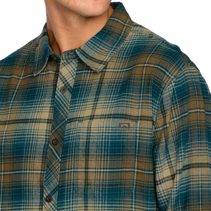 Load image into Gallery viewer, Billabong Coastline Long Sleeve Button-Up Flannel Shirt 14
