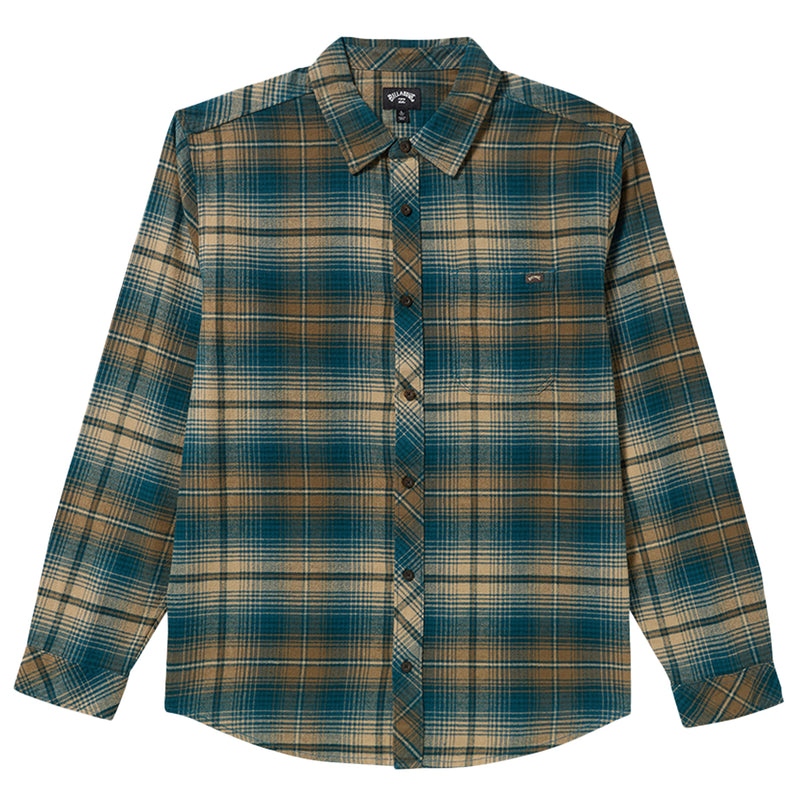 Load image into Gallery viewer, Billabong Coastline Long Sleeve Button-Up Flannel Shirt 8
