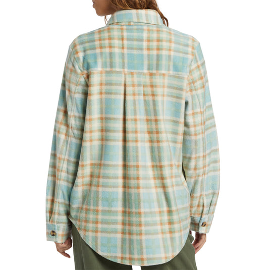 Billabong Women's Forge Fleece Shacket Jacket 3