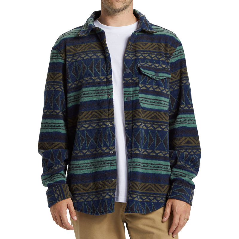 Load image into Gallery viewer, Billabong A/Div Furnace Long Sleeve Button-Up Flannel Shirt 3
