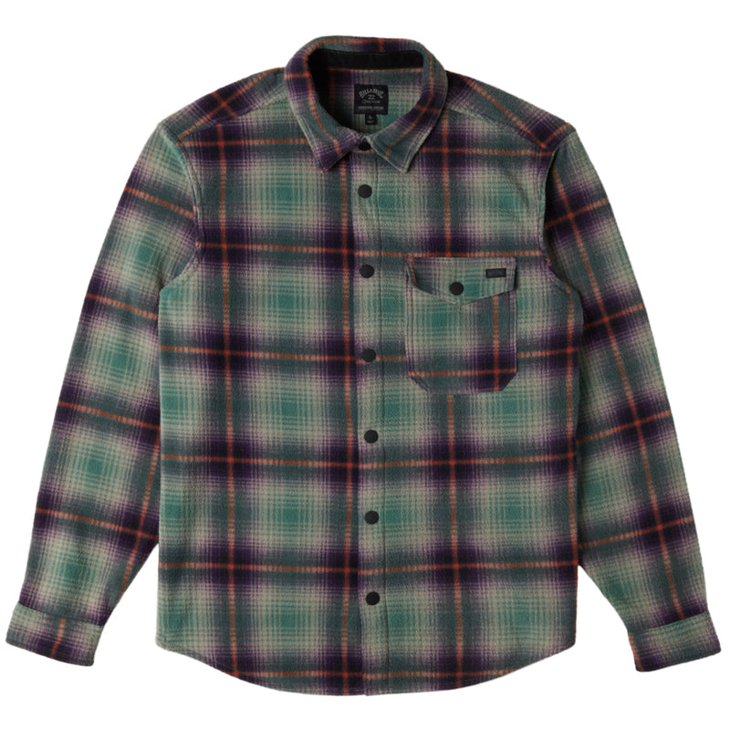 Load image into Gallery viewer, Billabong A/Div Furnace Long Sleeve Button-Up Flannel Shirt 7

