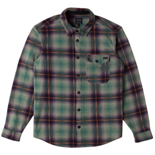 Billabong A/Div Furnace Long Sleeve Button-Up Flannel Shirt 7
