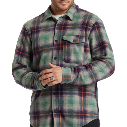 Billabong A/Div Furnace Long Sleeve Button-Up Flannel Shirt 10