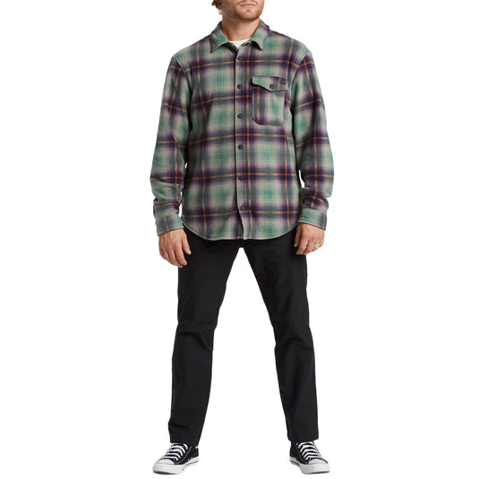 Billabong A/Div Furnace Long Sleeve Button-Up Flannel Shirt 13