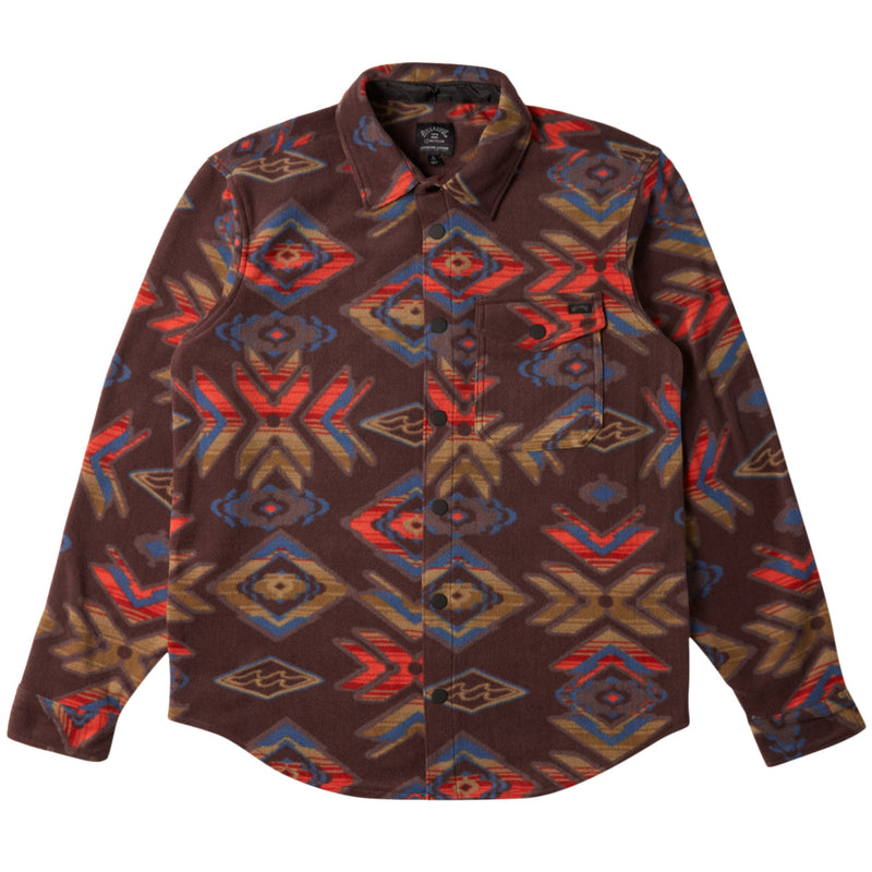 Load image into Gallery viewer, Billabong A/Div Furnace Long Sleeve Button-Up Flannel Shirt 14
