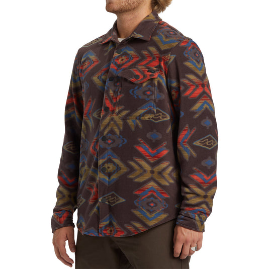 Billabong A/Div Furnace Long Sleeve Button-Up Flannel Shirt 18