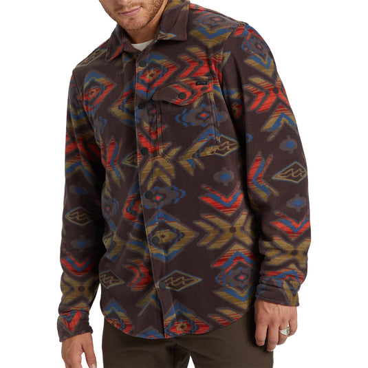 Billabong A/Div Furnace Long Sleeve Button-Up Flannel Shirt 19