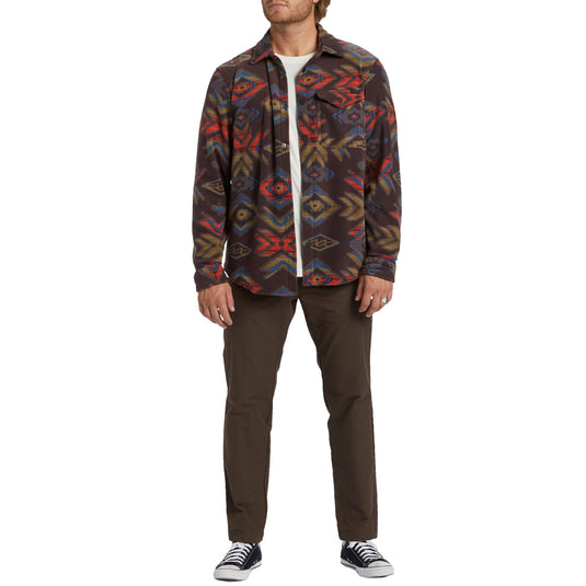 Billabong A/Div Furnace Long Sleeve Button-Up Flannel Shirt 20