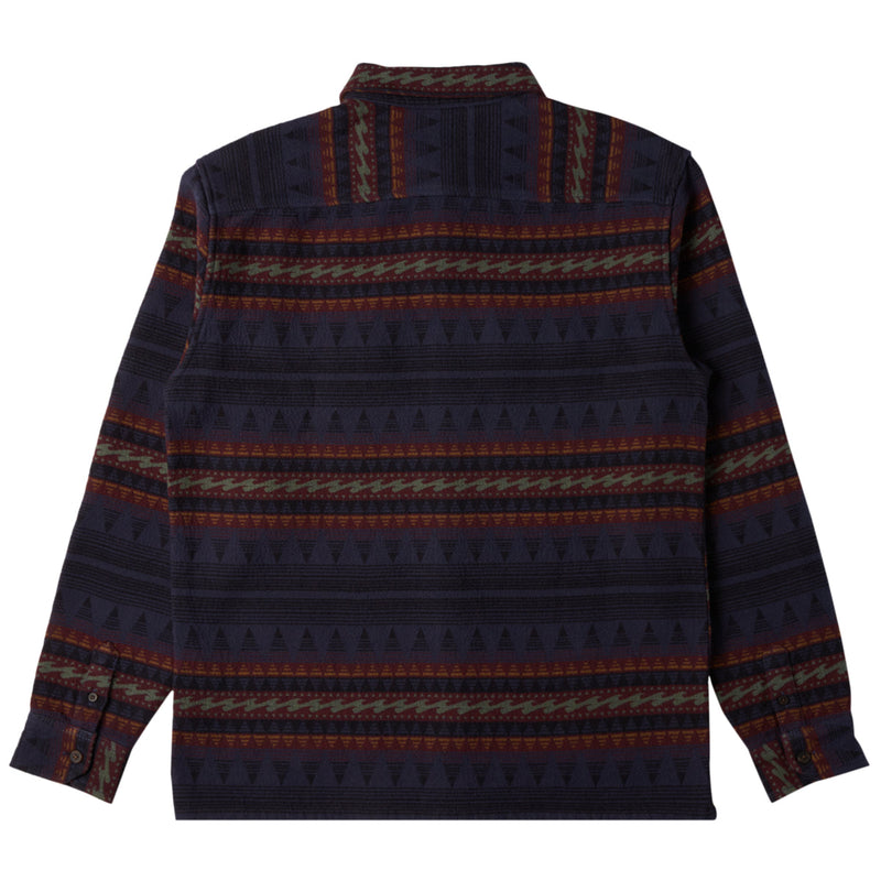 Load image into Gallery viewer, Billabong Offshore Jacquard Long Sleeve Button-Up Flannel Shirt 17
