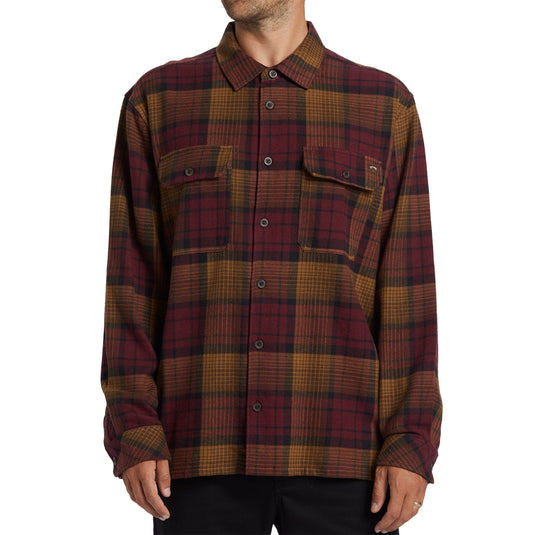 Billabong Offshore Long Sleeve Button-Up Flannel Shirt 5