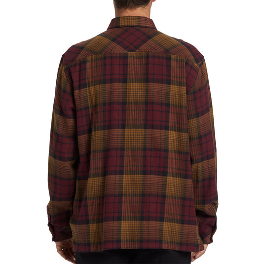 Billabong Offshore Long Sleeve Button-Up Flannel Shirt 7