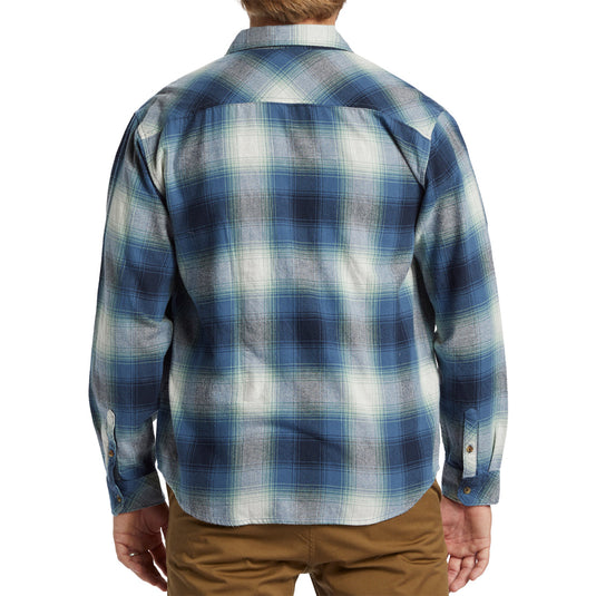 Billabong Coastline Long Sleeve Button-Up Flannel Shirt 6
