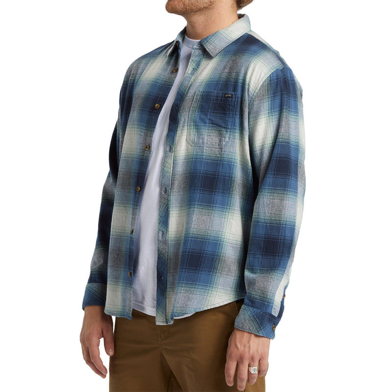 Load image into Gallery viewer, Billabong Coastline Long Sleeve Button-Up Flannel Shirt 5
