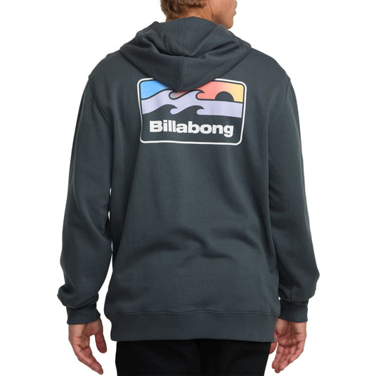 Billabong Short Sands Pullover Hoodie - Aged Indigo 5