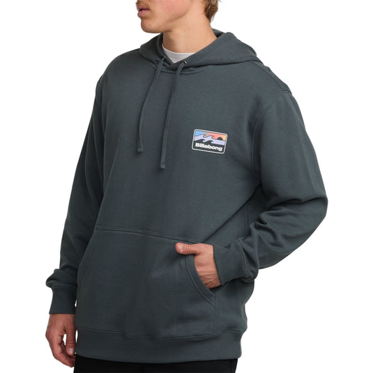 Billabong Short Sands Pullover Hoodie - Aged Indigo 4
