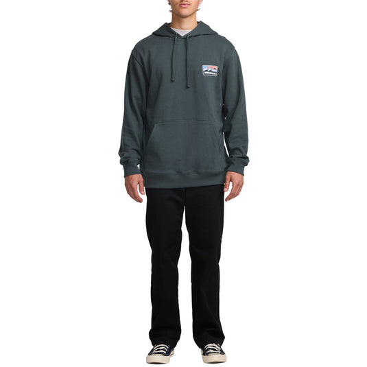 Billabong Short Sands Pullover Hoodie - Aged Indigo 6