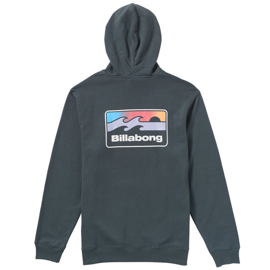 Billabong Short Sands Pullover Hoodie - Aged Indigo 2