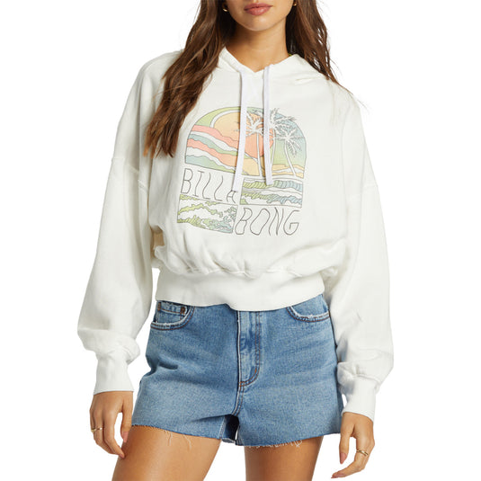 Billabong Women's All-Time Fleece Hooded Pullover Sweatshirt 6