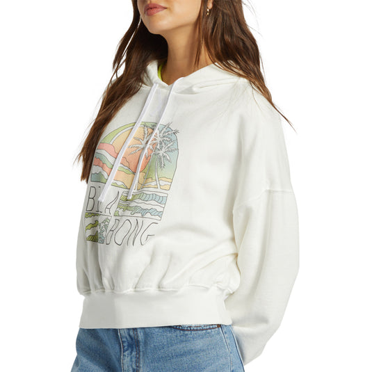 Billabong Women's All-Time Fleece Hooded Pullover Sweatshirt 7