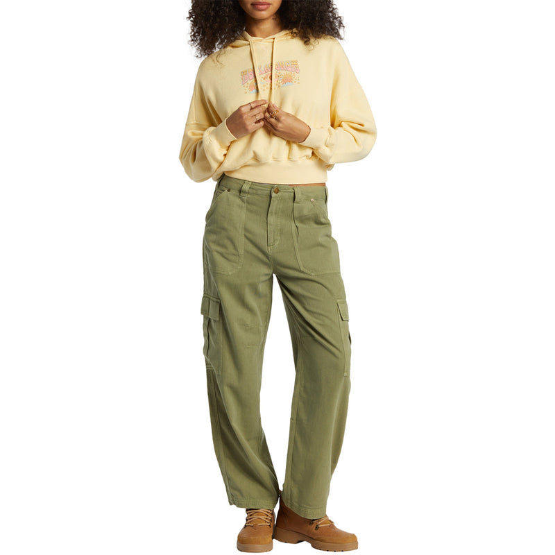 Load image into Gallery viewer, Billabong Women's All-Time Fleece Hooded Pullover Sweatshirt 4
