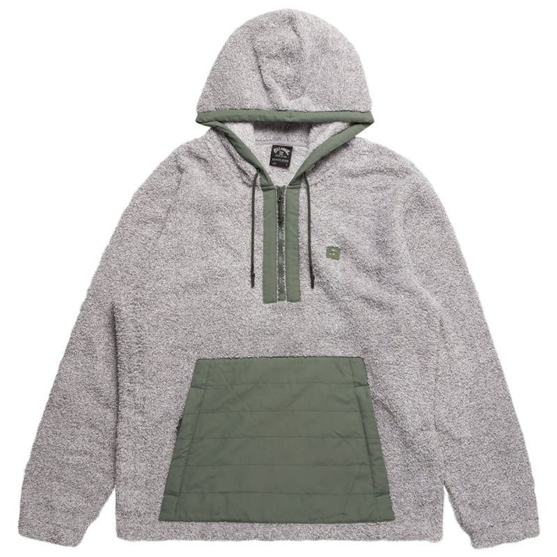 Load image into Gallery viewer, Billabong Badger Half-Zip Pullover Hoodie - Gray Heather 1
