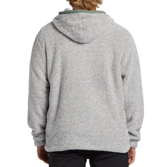 Billabong Badger Half-Zip Pullover Hoodie - Gray Heather 5