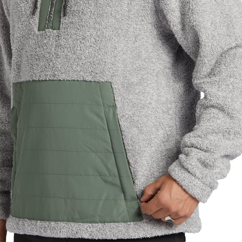 Load image into Gallery viewer, Billabong Badger Half-Zip Pullover Hoodie - Gray Heather 8

