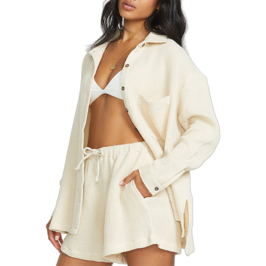 Billabong Women's So Cozy Shacket Jacket 4