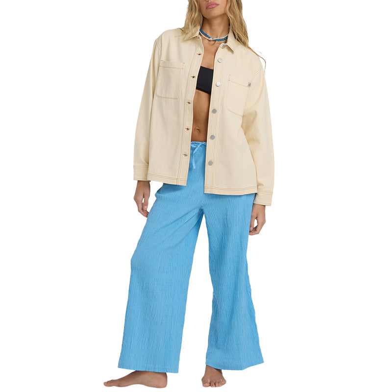 Load image into Gallery viewer, Billabong Women's Laura Twill Shacket Jacket 5

