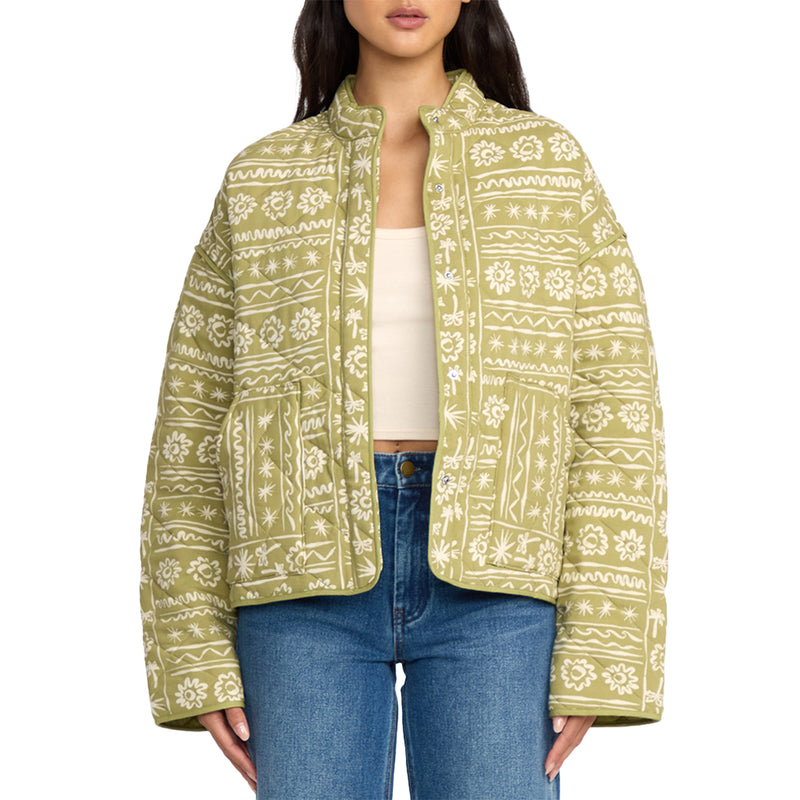 Load image into Gallery viewer, Billabong Women's Folk Story Snap-Button Jacket 1
