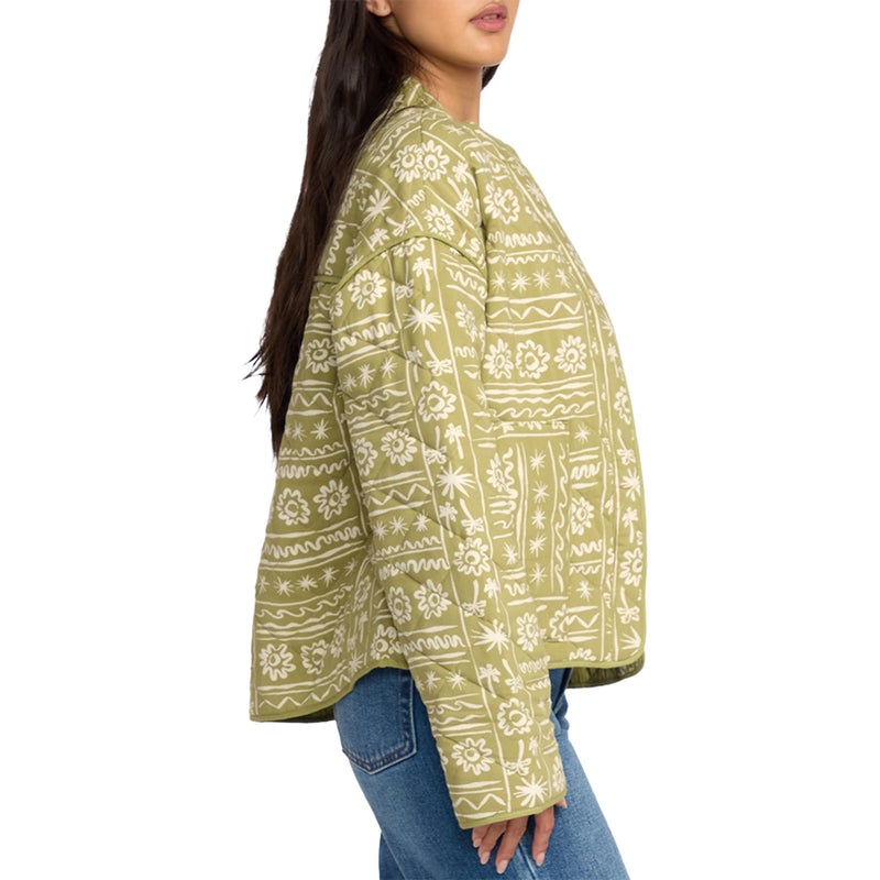Load image into Gallery viewer, Billabong Women's Folk Story Snap-Button Jacket 4

