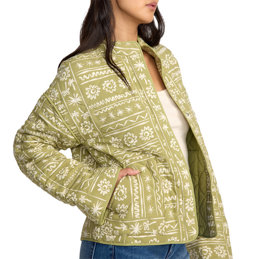 Billabong Women's Folk Story Snap-Button Jacket 3