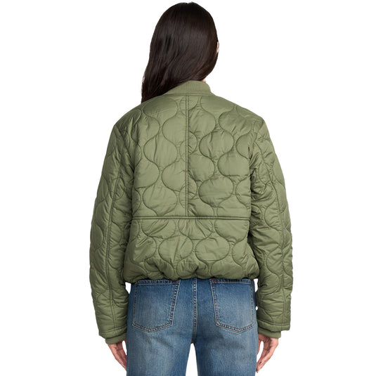 Billabong Women's Cuesta Bomber Zip-Up Jacket 2
