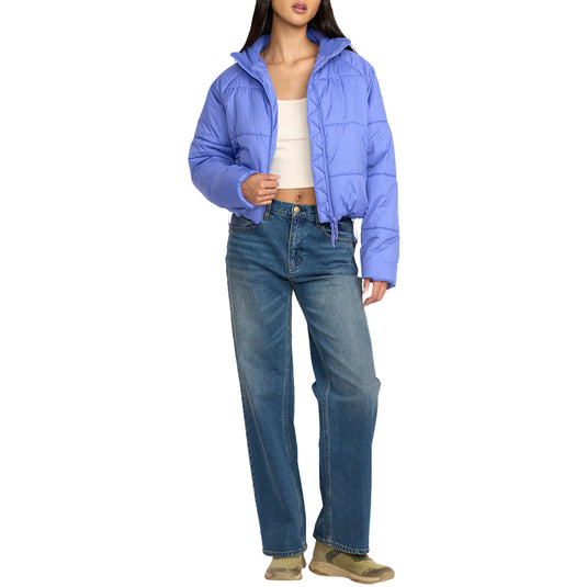 Billabong Women's High Line Puffer Zip-Up Jacket 6