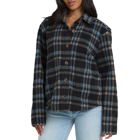 Billabong Women's Breezy Fleece Shacket Jacket • 2025