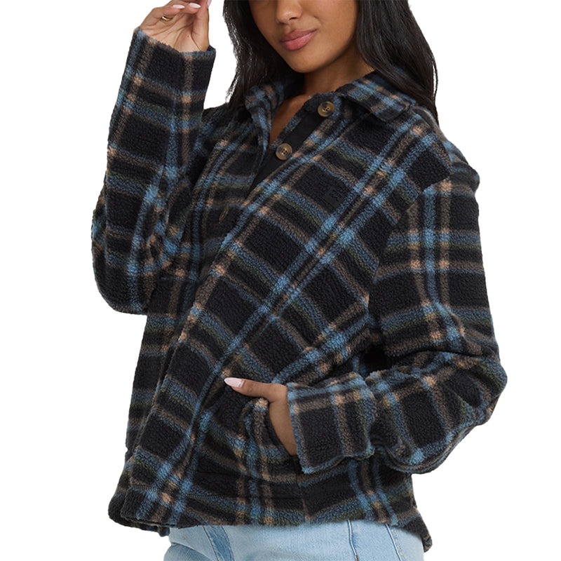 Load image into Gallery viewer, Billabong Women's Breezy Fleece Shacket Jacket • 2025 4
