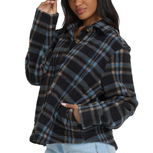 Billabong Women's Breezy Fleece Shacket Jacket • 2025 4