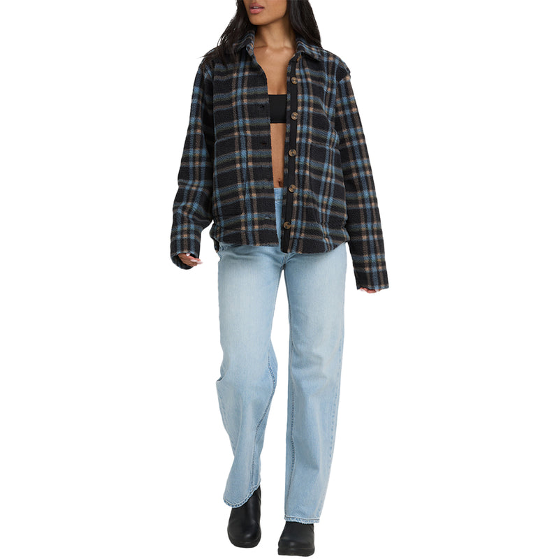 Load image into Gallery viewer, Billabong Women's Breezy Fleece Shacket Jacket • 2025 5
