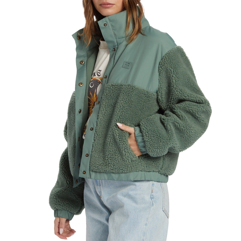 Load image into Gallery viewer, Billabong Women's Lost Trails Snap-Button Jacket 2
