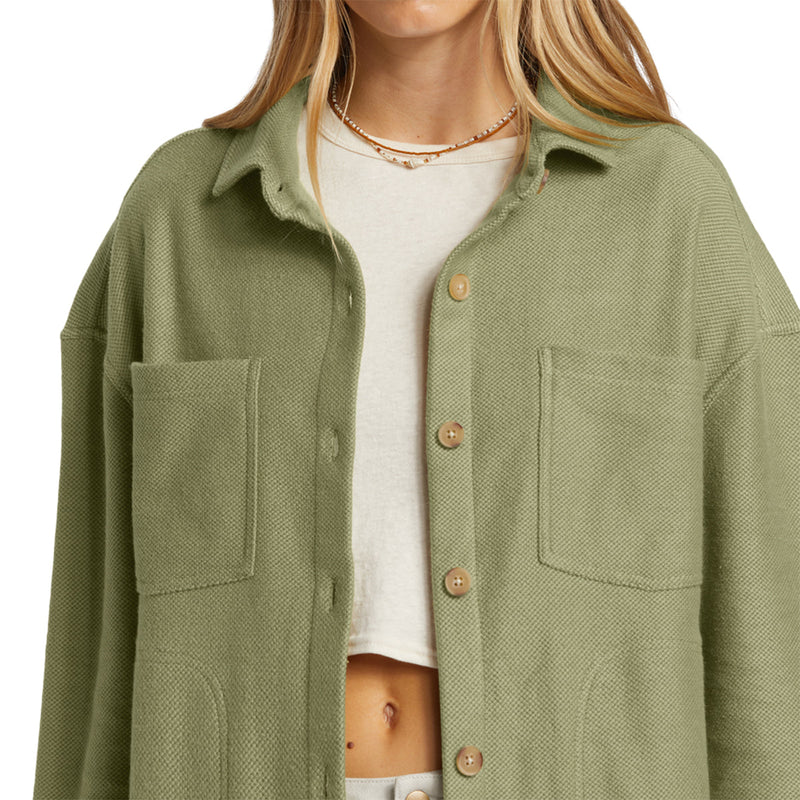 Load image into Gallery viewer, Billabong Women's Everytime Oversized Shacket Jacket 9
